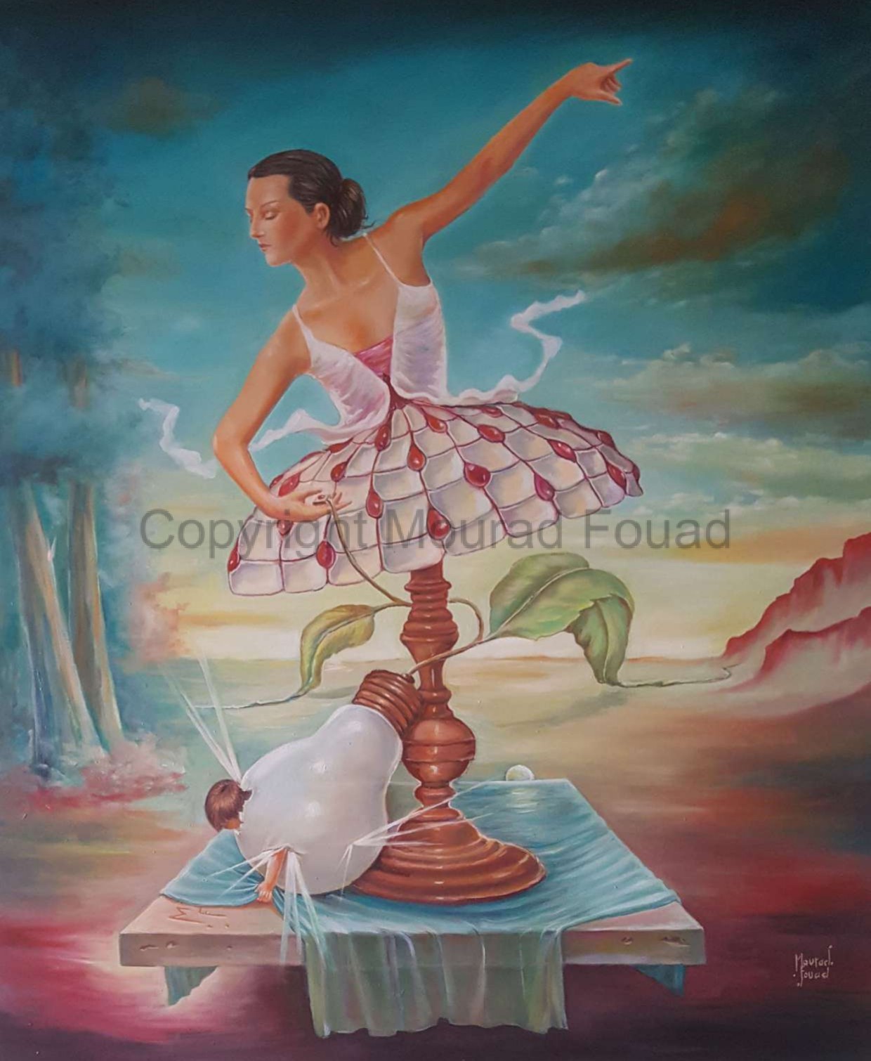 Renaissance 2021 - Œuvre surréaliste de Mourad Fouad