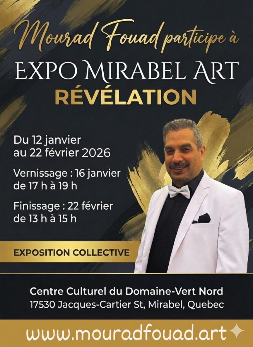 Affiche EXPO MIRABEL ART – RÉVÉLATION